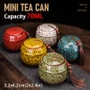 70ML Colorful Ceramic Mini Urn: Elegant