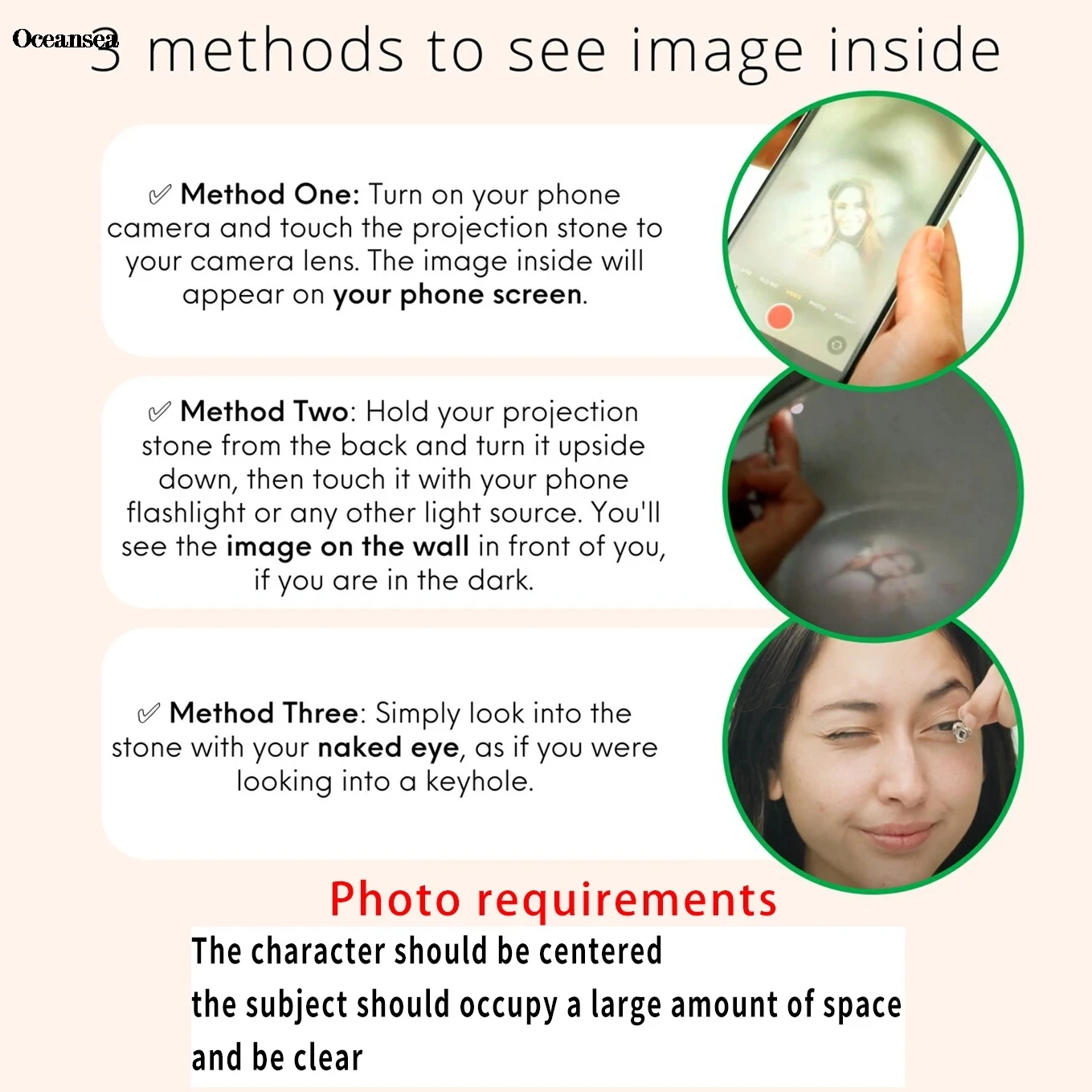 Amazing Photo Projection Ring - Memory Jewelry Pet Lovers