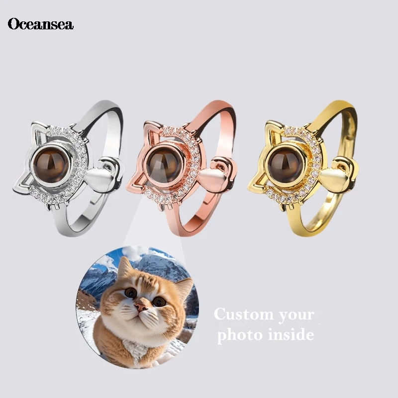 Amazing Photo Projection Ring - Memory Jewelry Pet Lovers