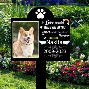 Custom Acrylic Pet - Garden Personalized Sign