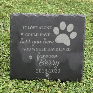 Custom Engraved Garden - Slate: Personalized Stone