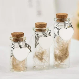 Glass Pet - Keepsake Bottle with Charm Set
