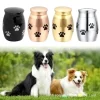 Paw Print Stainless Steel Keepsake Urn