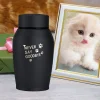 Personalized Pet Urn with Paw Prints: Secure