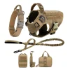 Tactical Dog Harness and Leash Set – Professional Training Vest