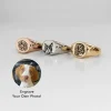 Signet Custom Pet Photo Engraved Portrait Ring – Minimalist Memorial Jewelry