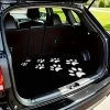 Durable Puppy Paw Print Car Trunk Mat