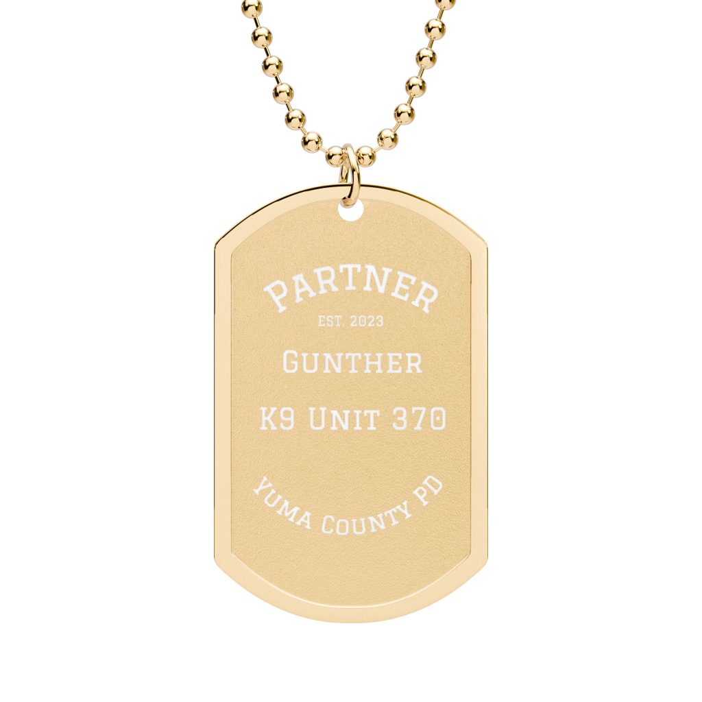 Dog Tag with Chain