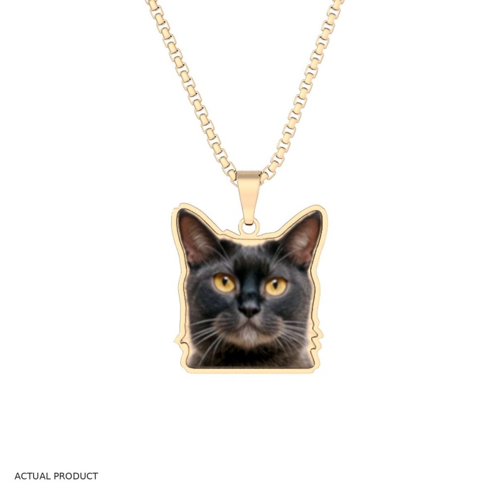 Custom Cut Photo Pendant