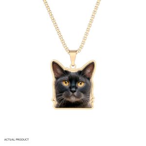 Custom Cut Photo Pendant
