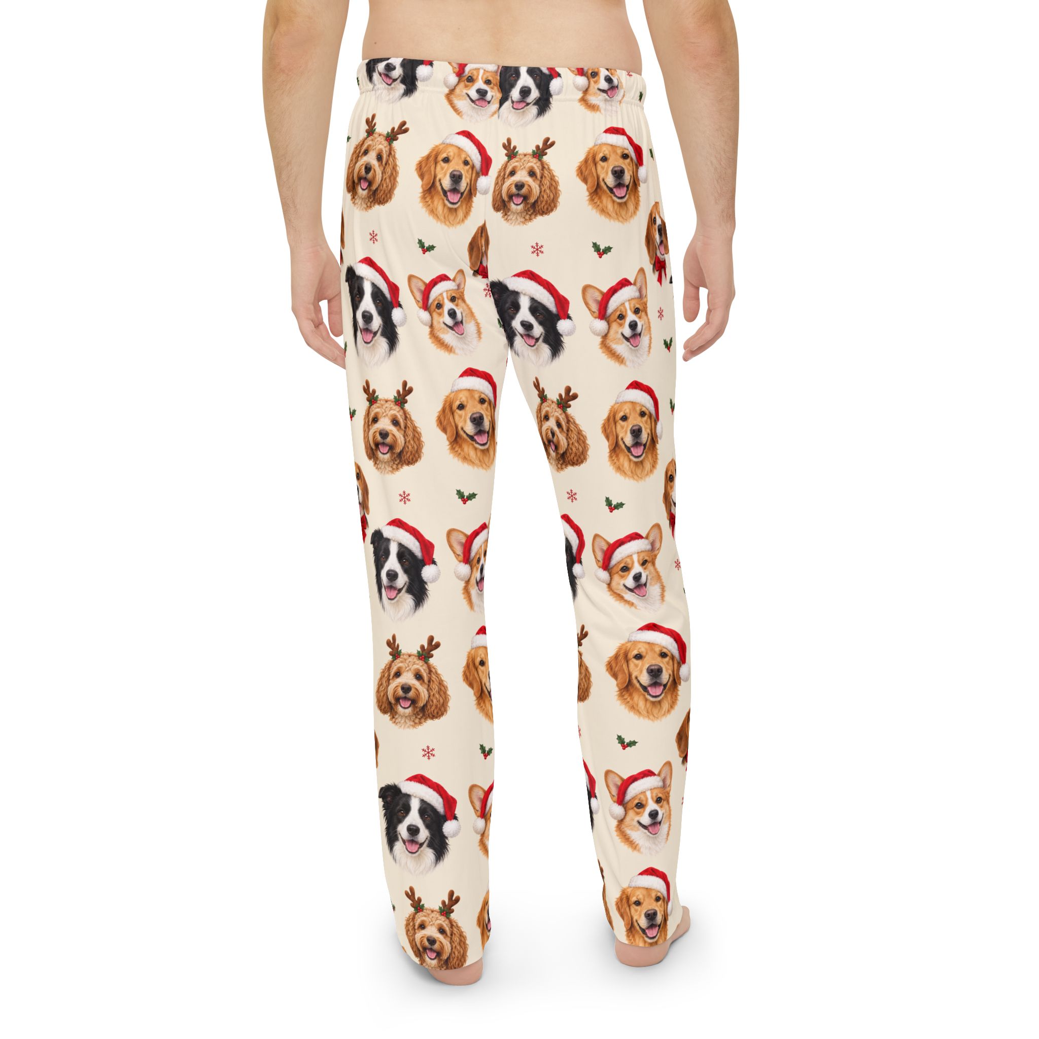 Petty PJs — Loose Christmas Dogs Men’s Pajama Pants - Image 4