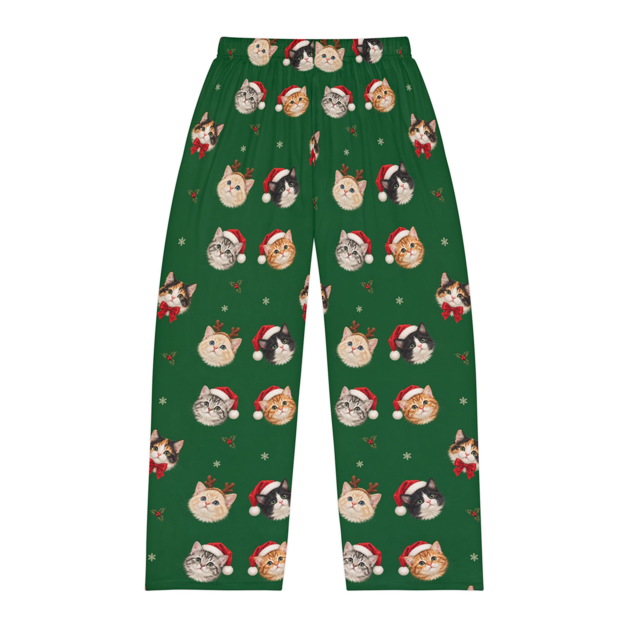 Petty PJs — Loose Christmas Cats Men’s Pajama Pants - Image 2