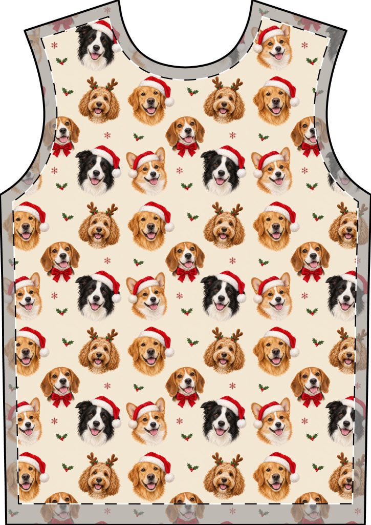 Petty PJs — Loose Christmas Dogs Mens Complete Pajama Set