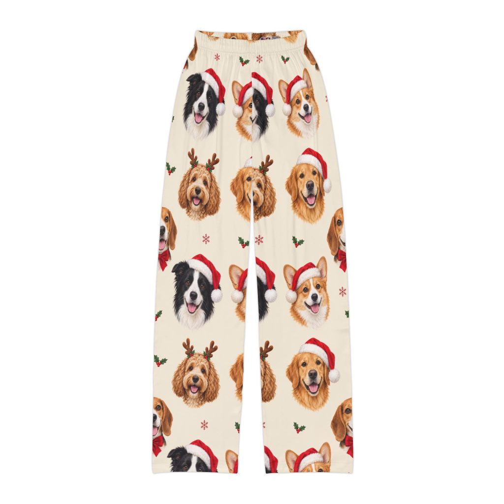 Petty PJs — Loose Christmas Dogs Kids Lounge Pants — Boys & Girls