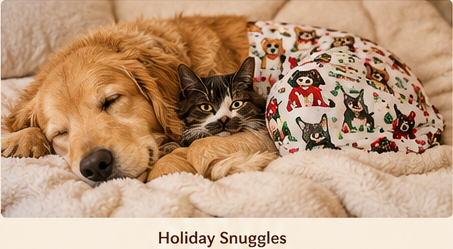 Holiday Snuggles — Petty PJs Christmas lifestyle inspiration